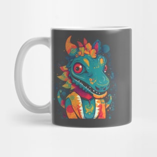 Qwerky Dragon Fiesta Mug